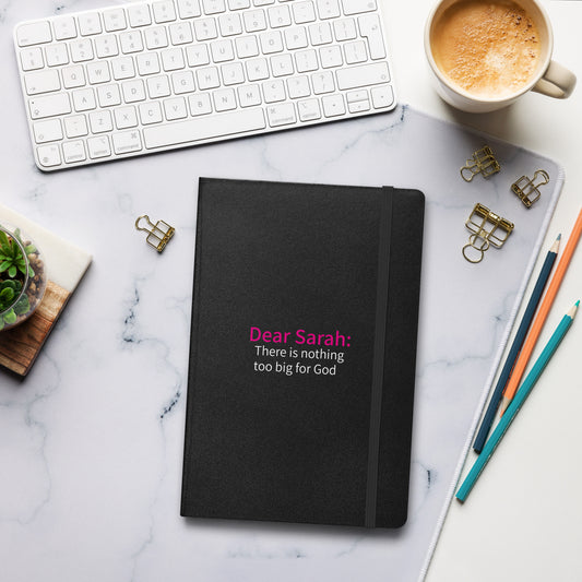 Dear Sarah Hardcover bound journal notebook