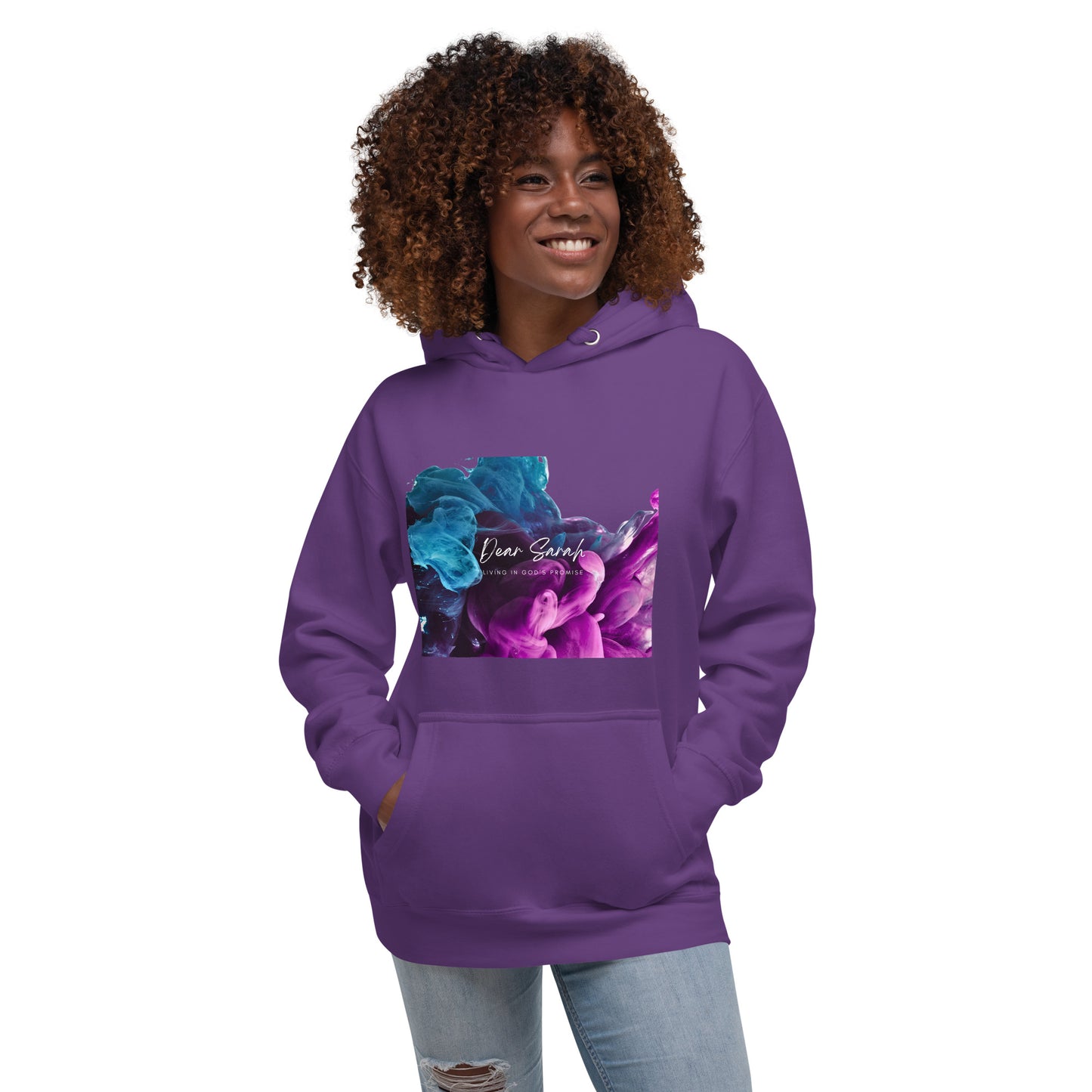 Colorful Dear Sarah Unisex Hoodie