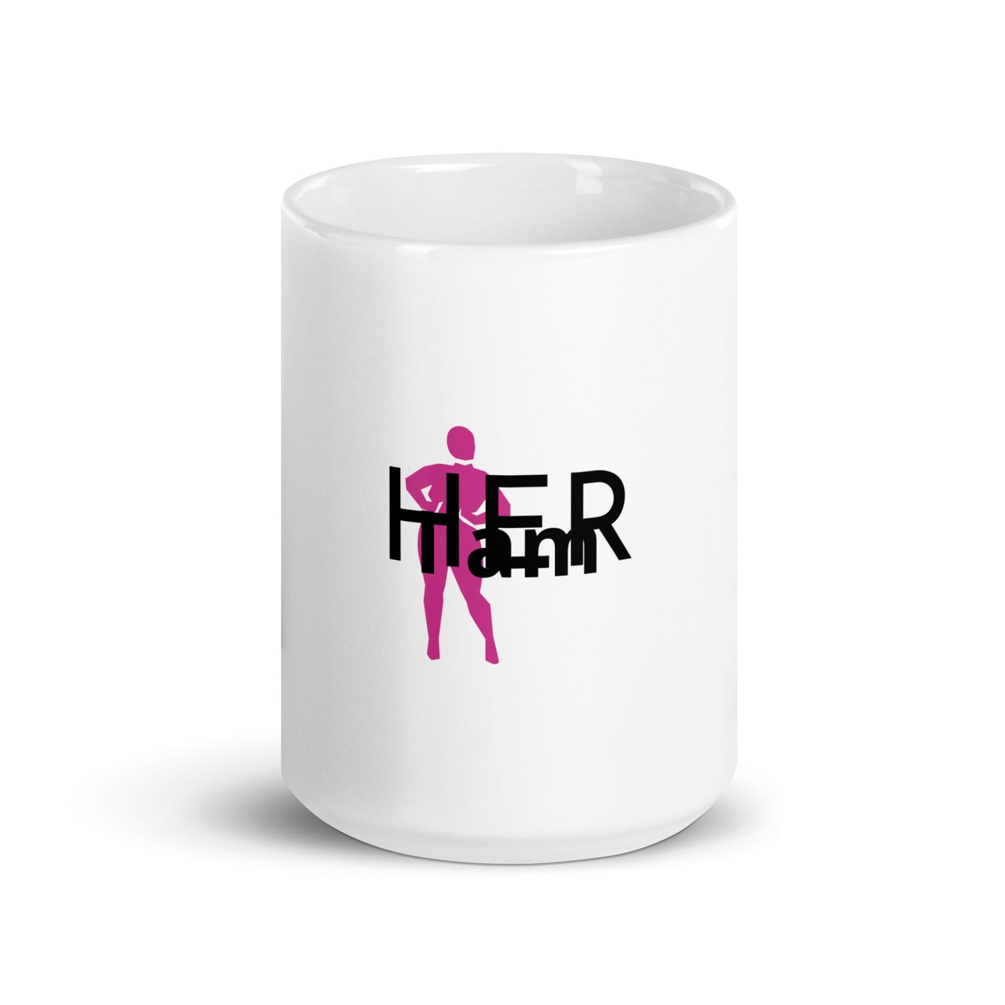 “Her”White glossy mug